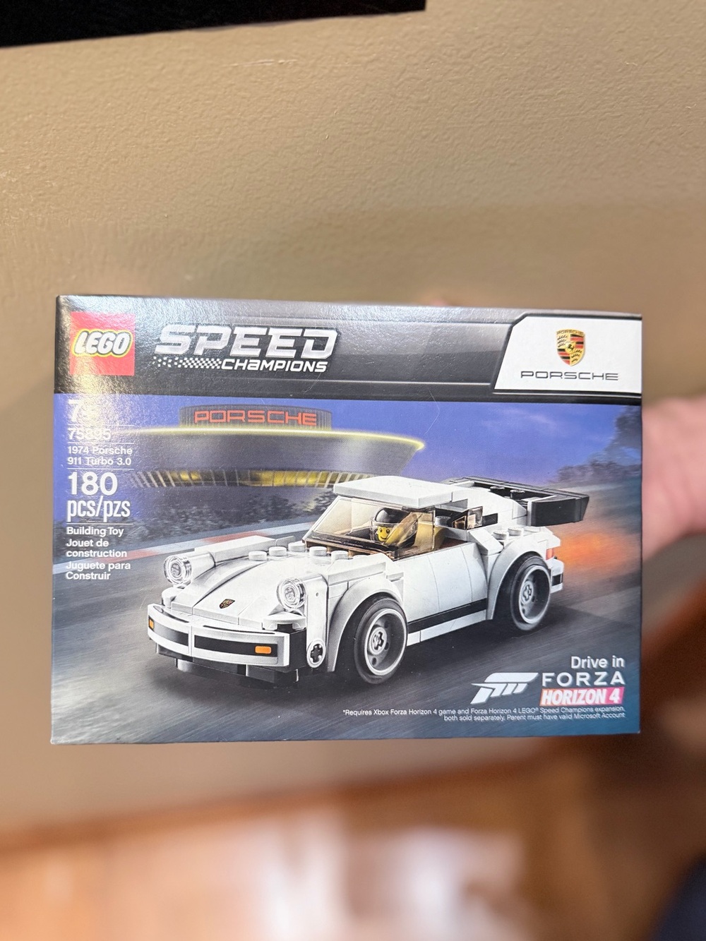 LEGO Porsche 911 Turbo 3.0 Speed Champions White Model- Unopened!